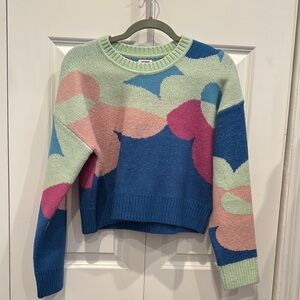 Colorful Abstract Pattern Sweater